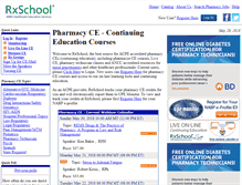 Tablet Screenshot of client2.rxschool.com