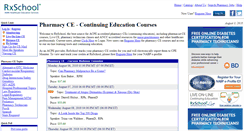 Desktop Screenshot of medassetsce.rxschool.com