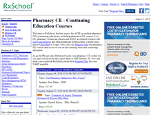 Tablet Screenshot of medassetsce.rxschool.com